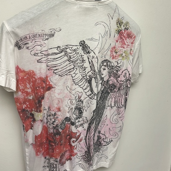 Mens vintage Ami Sanzuri Henley v neck T-shirt large - Picture 6 of 7